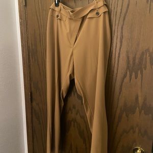 Calvin Klein trousers. Camel. Size 14.